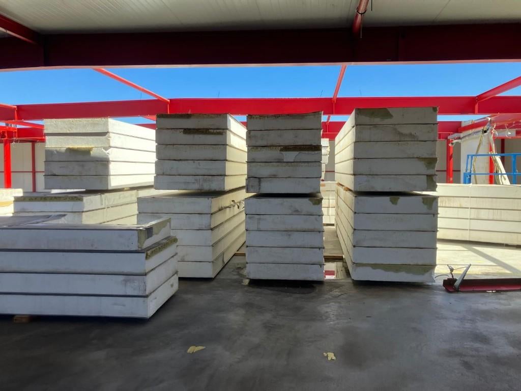 EPS Isolatieplaten - 25 cm dik! - 6 m lang x 1,2 m breed, Ophalen, Gebruikt, Dakisolatie, 12 cm of meer