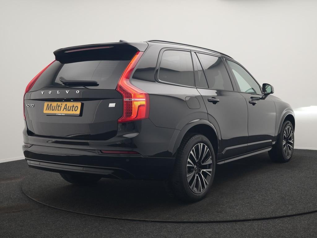 Volvo XC90 T8 Recharge AWD R-Design 7 Persoons PHEV 455pk Lo, Gebruikt, Zwart, 4 cilinders, 7 stoelen