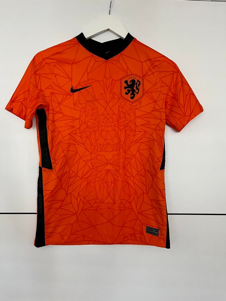 Oranje Nike KNVB Thuisshirt - Maat 147-158 CM), Sport en Fitness, Voetbal, Maat XS of kleiner, Ophalen of Verzenden, Zo goed als nieuw