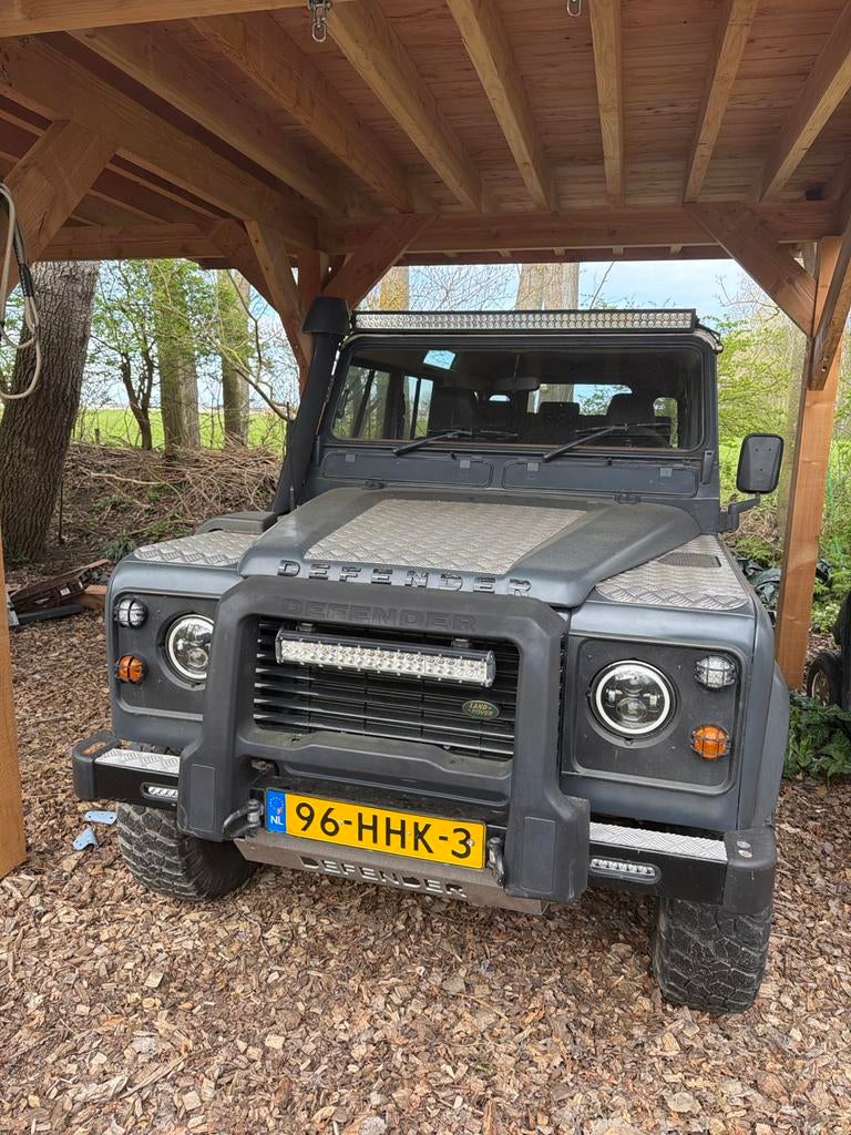 Land Rover 1983 Grijs, Auto's, 2286 cc, 4 cilinders, Leder, Defender