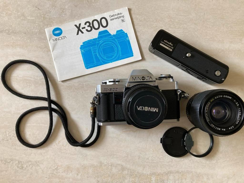 Minolta X-300 Spiegelreflexcamera, Ophalen of Verzenden, Gebruikt, Spiegelreflex, Minolta