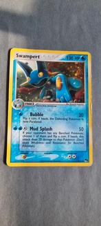 Swampert #5 Pop Series 1 Pokémon kaart - Slechte staat, Ophalen of Verzenden, Gebruikt, Losse kaart, Foil