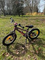 Cube 16 inch kinderfiets paars, Ophalen, Gebruikt, 16 tot 20 inch, Zijwieltjes