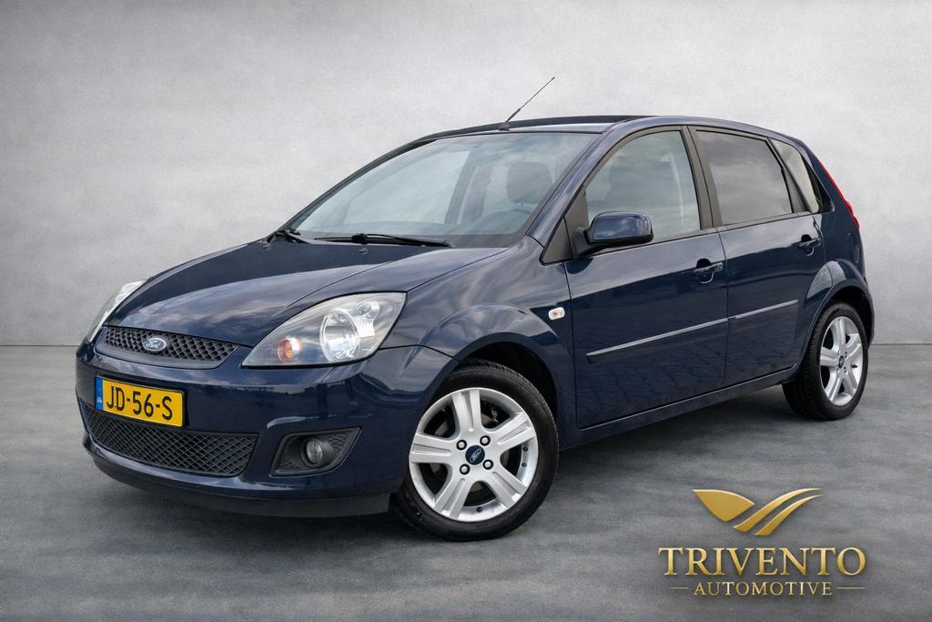 Ford Fiësta 1.25 16V 5DR NW APK/NW DISTR / RIJKLAAR, Auto's, Ford, Bedrijf, Te koop, Fiësta, ABS, Airbags, Airconditioning, Boordcomputer