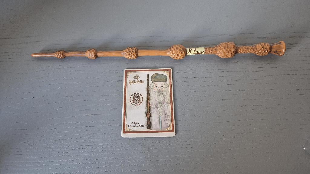 Dumbledore toverstaf, Verzamelen, Harry Potter, Ophalen of Verzenden, Gebruikt, Replica