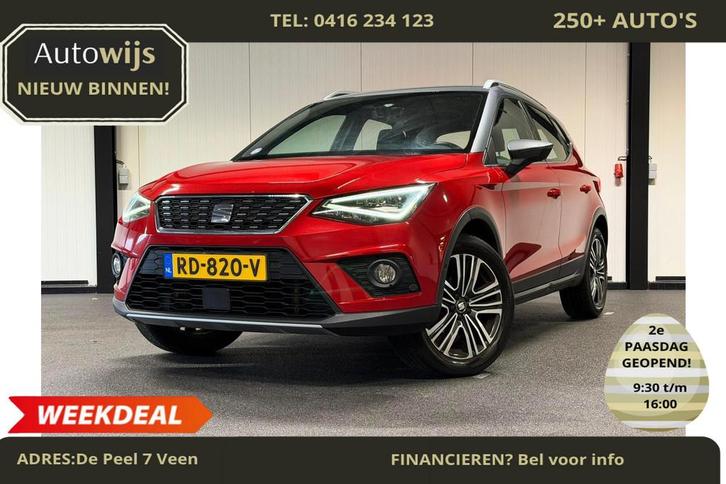 Seat Arona 1.0 TSI Xcellence Launch Edition|BEATS|TREKHAAK|L, Auto's, Seat, Bedrijf, Te koop, Arona, ABS, Achteruitrijcamera, Adaptive Cruise Control