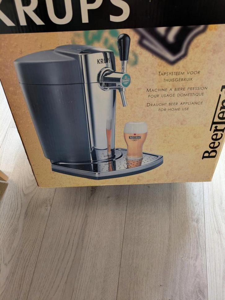 Krups BeerTender B55 thuistap - Zo goed als nieuw, Witgoed en Apparatuur, Thuistaps, Zo goed als nieuw, Krups, Ophalen