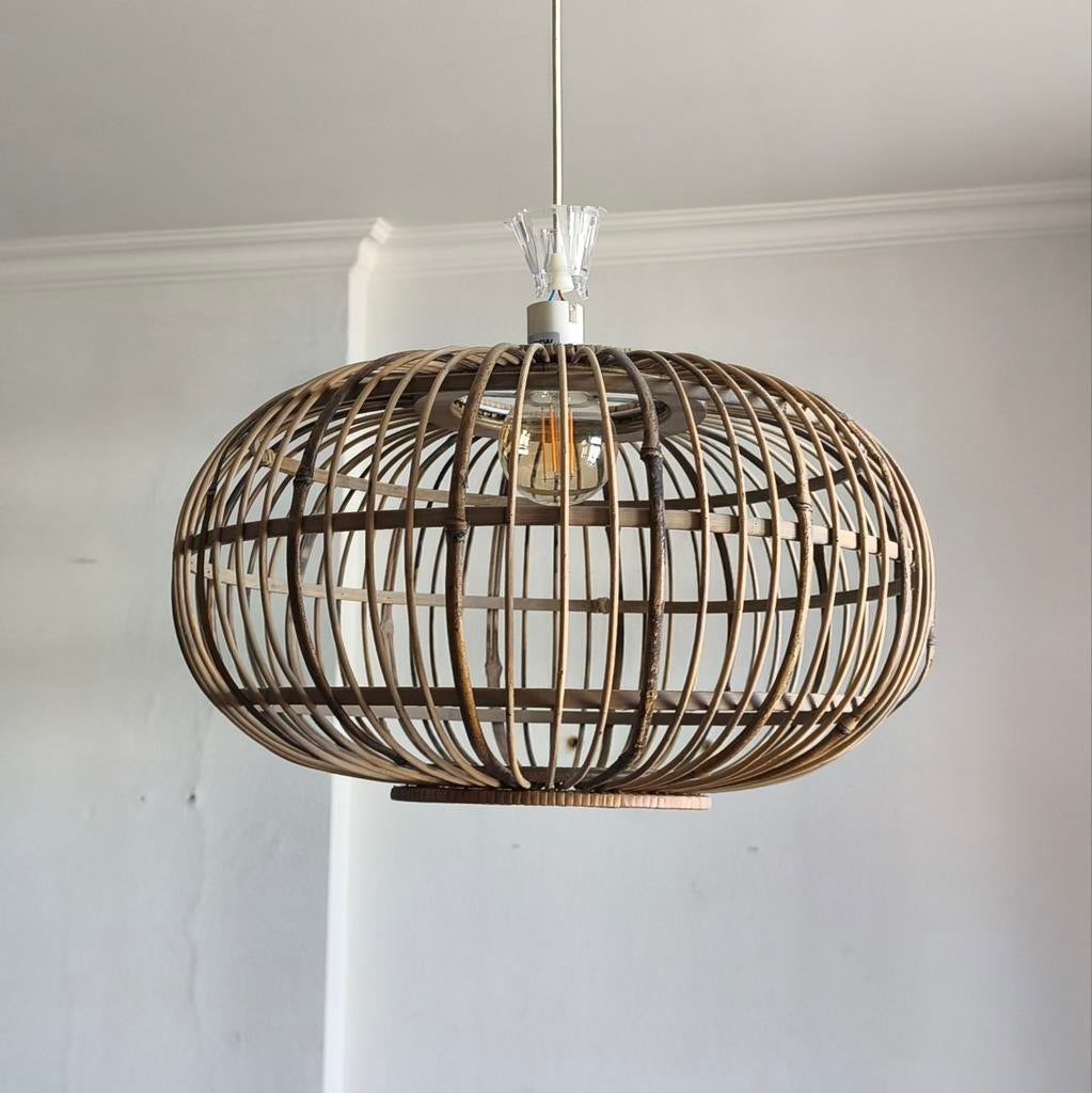 Lampenkap hanglamp, Ophalen of Verzenden, Zo goed als nieuw, Minder dan 50 cm