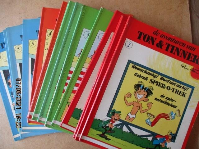 adv4148 ton en tinneke 3, Boeken, Stripboeken, Eén stripboek, Ophalen, Gelezen
