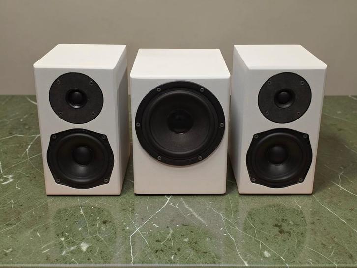 Totem Mite + Totem Dream Catcher Subwoofer, Audio, Tv en Foto, Luidsprekers, Zo goed als nieuw, 120 watt of meer, Overige merken