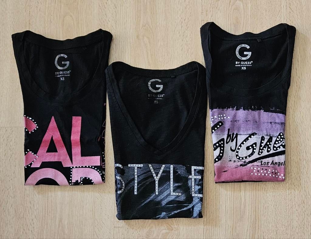 3 Guess Shirts Mt XS, Kinderen en Baby's, Kinderkleding | Maat 176, Meisje, Ophalen of Verzenden, Shirt of Longsleeve, Guess