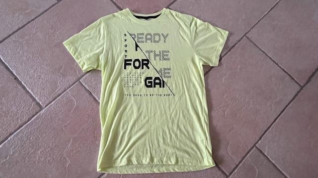 Tshirt 170/176 geel 100 % katoen nieuw, Kinderen en Baby's, Kinderkleding | Maat 170, Ophalen of Verzenden, Nieuw, Jongen of Meisje