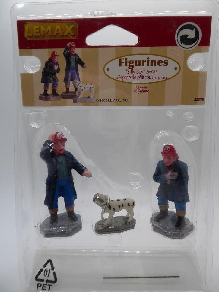 Lemax Set - Silly boy  -  Ik ruim op, Diversen, Kerst, Nieuw, Ophalen of Verzenden