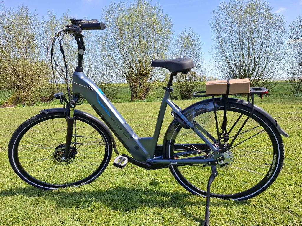 Fietshokje Groningen Amslod Hamilton E-Bike Damesfiets NIEUW, Fietsen en Brommers, Elektrische fietsen, Niet ingevuld, Niet ingevuld
