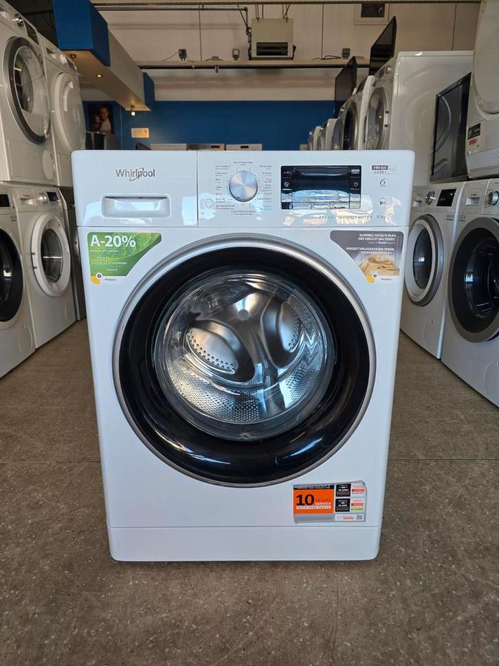 Whirlpool wasmachine | 8 kilo | A klasse | Gratis thuis 🚚✅️, Witgoed en Apparatuur, Wasmachines, Zo goed als nieuw, Voorlader