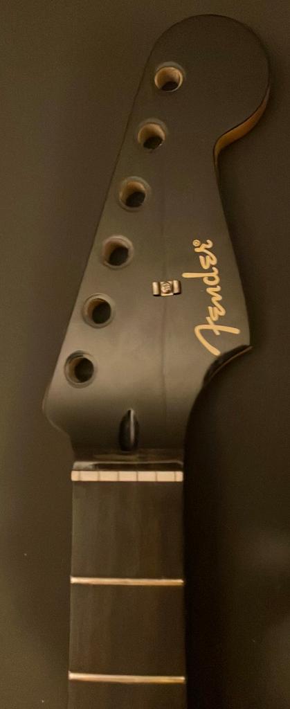 Paasactie: Fender Stratocaster neck ebony FB MIM, Fender, Ophalen of Verzenden, Elektrische gitaar, Fender