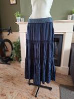 Gustav lange blauwe stroken rok 40 met zakken, Maat 38/40 (M), Gustav, Zo goed als nieuw, Onder de knie