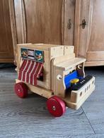 Houten foodtruck, uitklapbaar, Kinderen en Baby's, Speelgoed | Houten speelgoed, Ophalen of Verzenden, Zo goed als nieuw, Overige typen