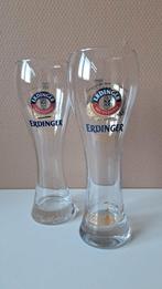 2 Erdinger glazen, Ophalen, Zo goed als nieuw, Glas of Glazen, Overige merken