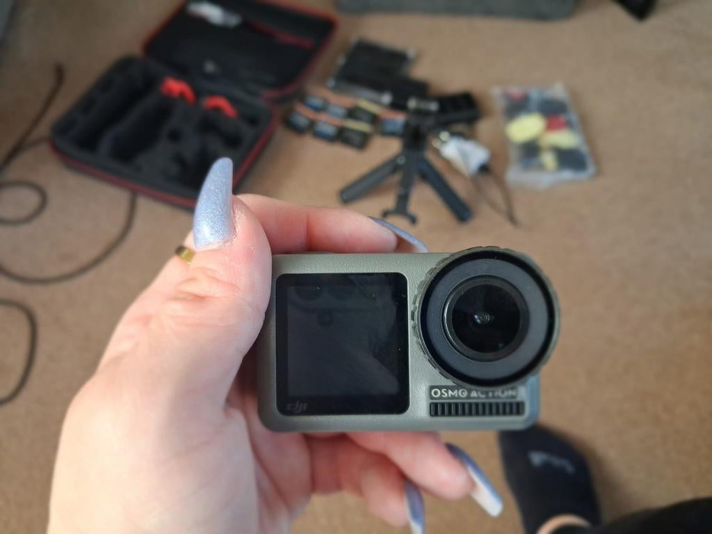 DJI Osmo Action camera met veel extra's, Ophalen of Verzenden