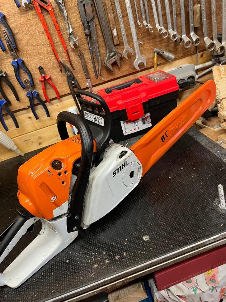 Sthil kettingzaag mc 251c € 350, Doe-het-zelf en Verbouw, Gereedschap | Zaagmachines, Zo goed als nieuw, Kettingzaag, 1200 watt of meer