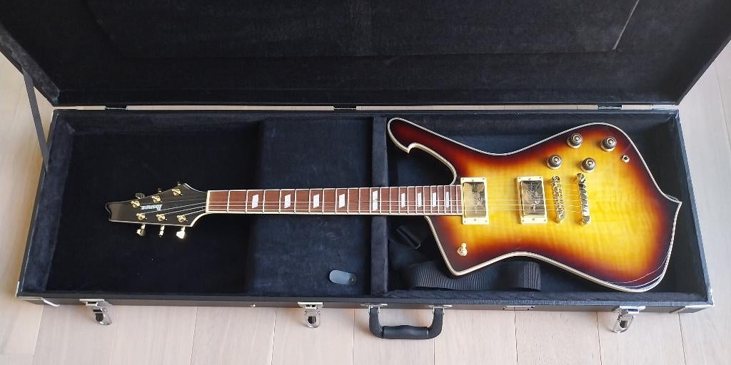 Gitaarkoffer voor Ibanez Iceman en Ibanez PS Paul Stanley, Ophalen of Verzenden, Zo goed als nieuw, Elektrische gitaar