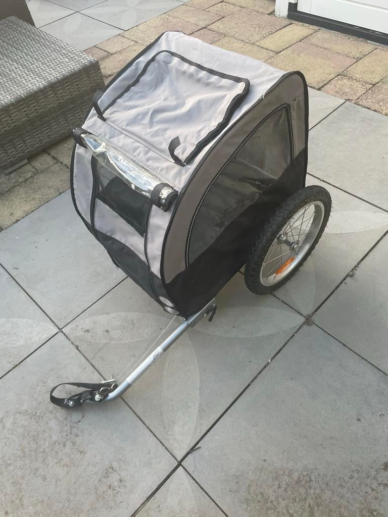 Honden fietskar zo goed als nieuw, Fietsen en Brommers, Fietsaccessoires | Aanhangers en Karren, Ophalen, Opvouwbaar, 20 tot 40 kg