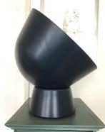 Stoere Donkerblauwe Metalen Vloerlamp, Ophalen, Zo goed als nieuw, Industrial design, Minder dan 100 cm