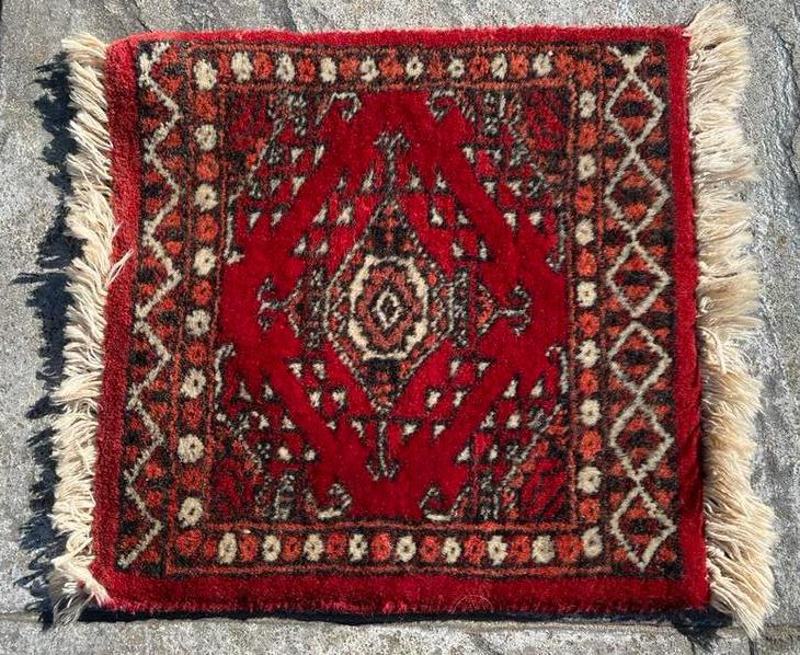 Vintage schattig klein kleedje 30 x 30 cm -16, Antiek en Kunst, Ophalen of Verzenden