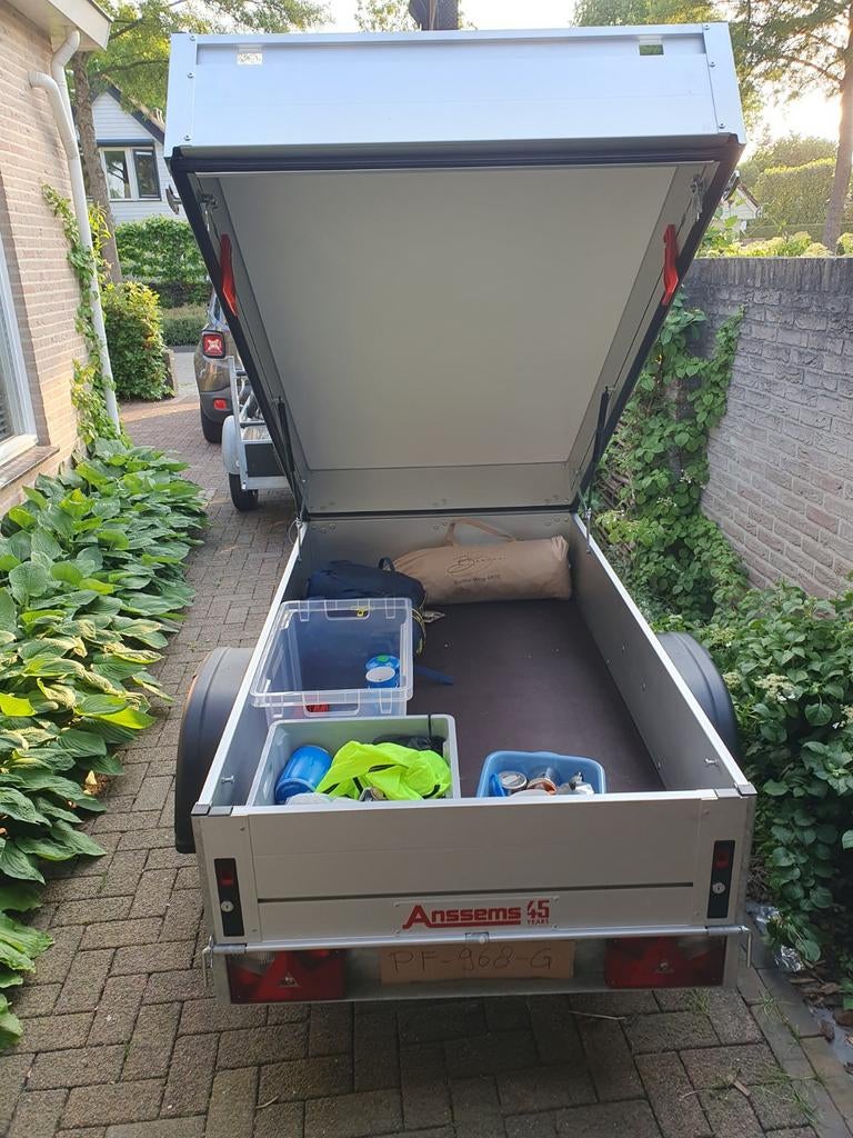 Anssems GT 750 HT bagagewagen (2023) met dakdragers, Auto diversen, Ophalen of Verzenden, Zo goed als nieuw