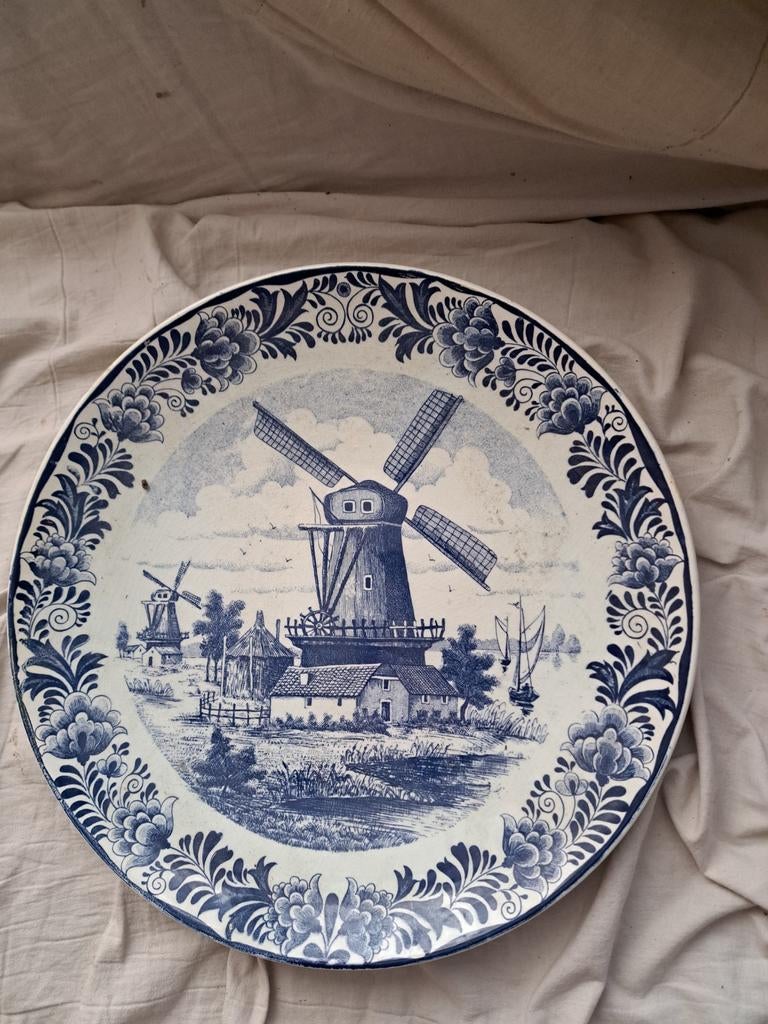 Oud wandbord, Ophalen of Verzenden