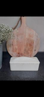 Oude porselein haring schaal met deksel, Ophalen of Verzenden