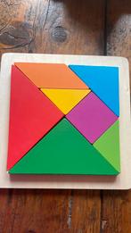 Montessori houten speelgoed Tangram, Ophalen of Verzenden, Zo goed als nieuw