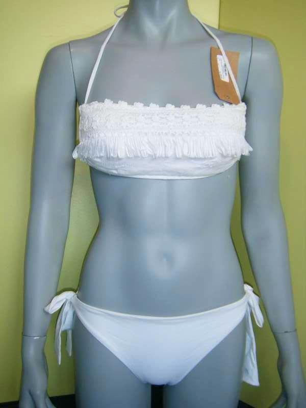 Raffaela d'Angelo bikini Bandeau S, Kleding | Dames, Badmode en Zwemkleding, Nieuw, Bikini, Wit, Ophalen of Verzenden
