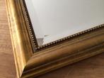 Mooie Ikea spiegel — met houten brons gouden lijst, Ophalen, Minder dan 50 cm, Zo goed als nieuw, Minder dan 100 cm