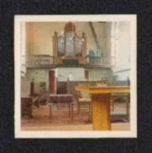 Foto Oosterhesselen Interieur Kerk Orgel., 1960 tot 1980, Foto, Ophalen of Verzenden, Zo goed als nieuw
