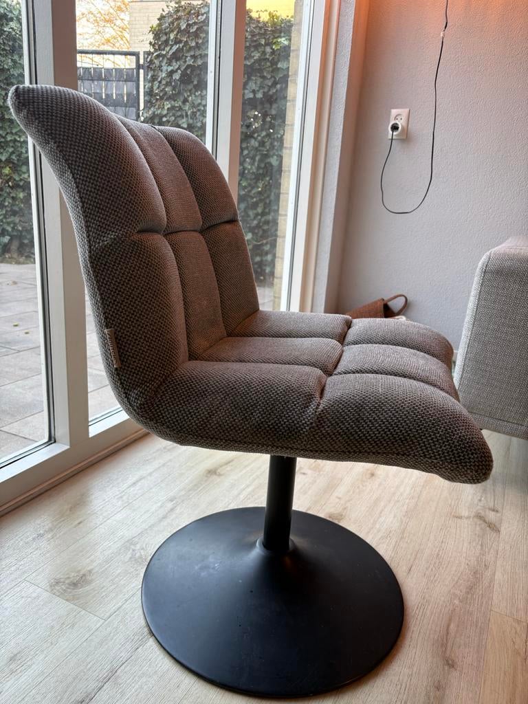 Dutchbone fauteuil draaibaar, Ophalen, Gebruikt, Eén, Stof