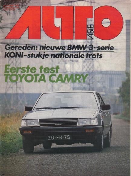 Autovisie 24 1982 : Lamborghini - Audi 80 Quattro - BMW E30, Ophalen of Verzenden, Gelezen, Algemeen