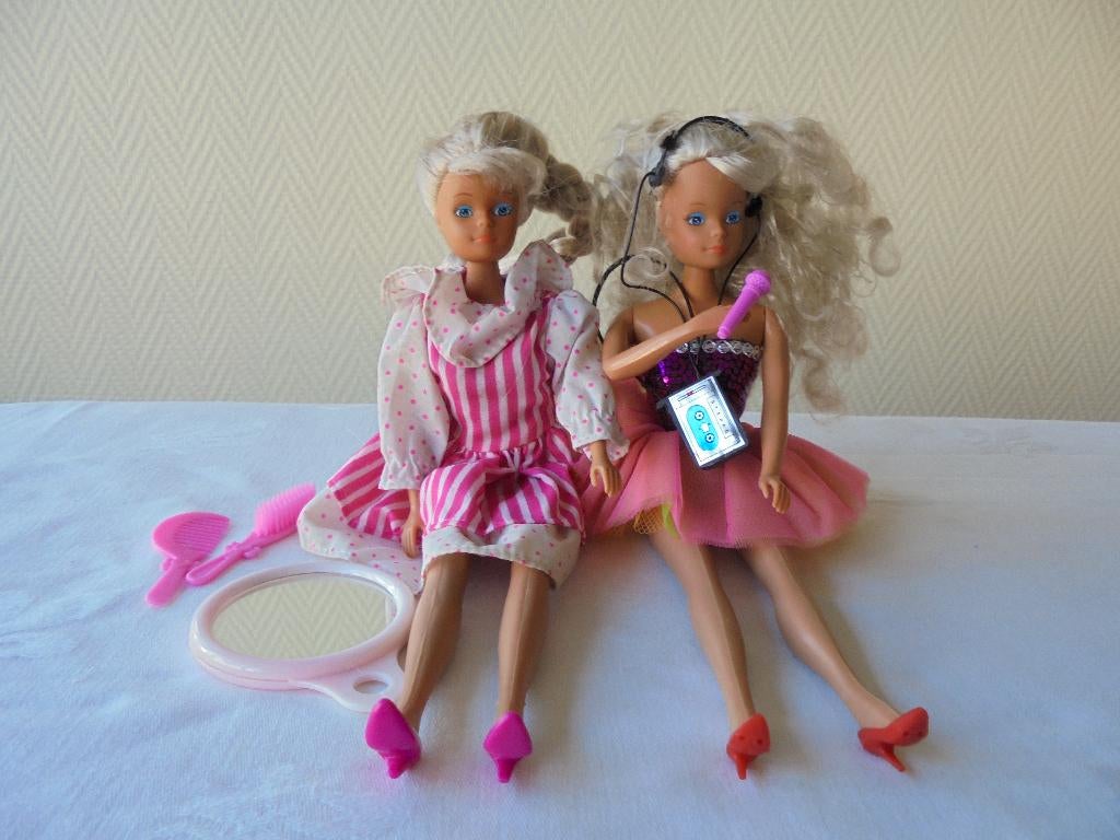 2 barby`s Simba - Toys en Steffi Love, Ophalen of Verzenden, Gebruikt, Pop