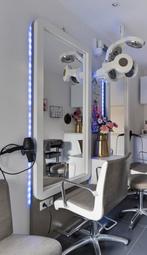 Kappers spiegel en kast, Ophalen, Zo goed als nieuw