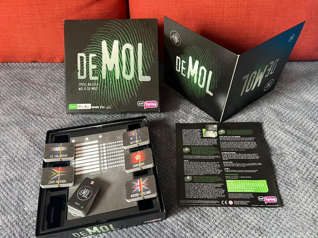Wie is de mol spel, Vijf spelers of meer, Ophalen of Verzenden, Zo goed als nieuw