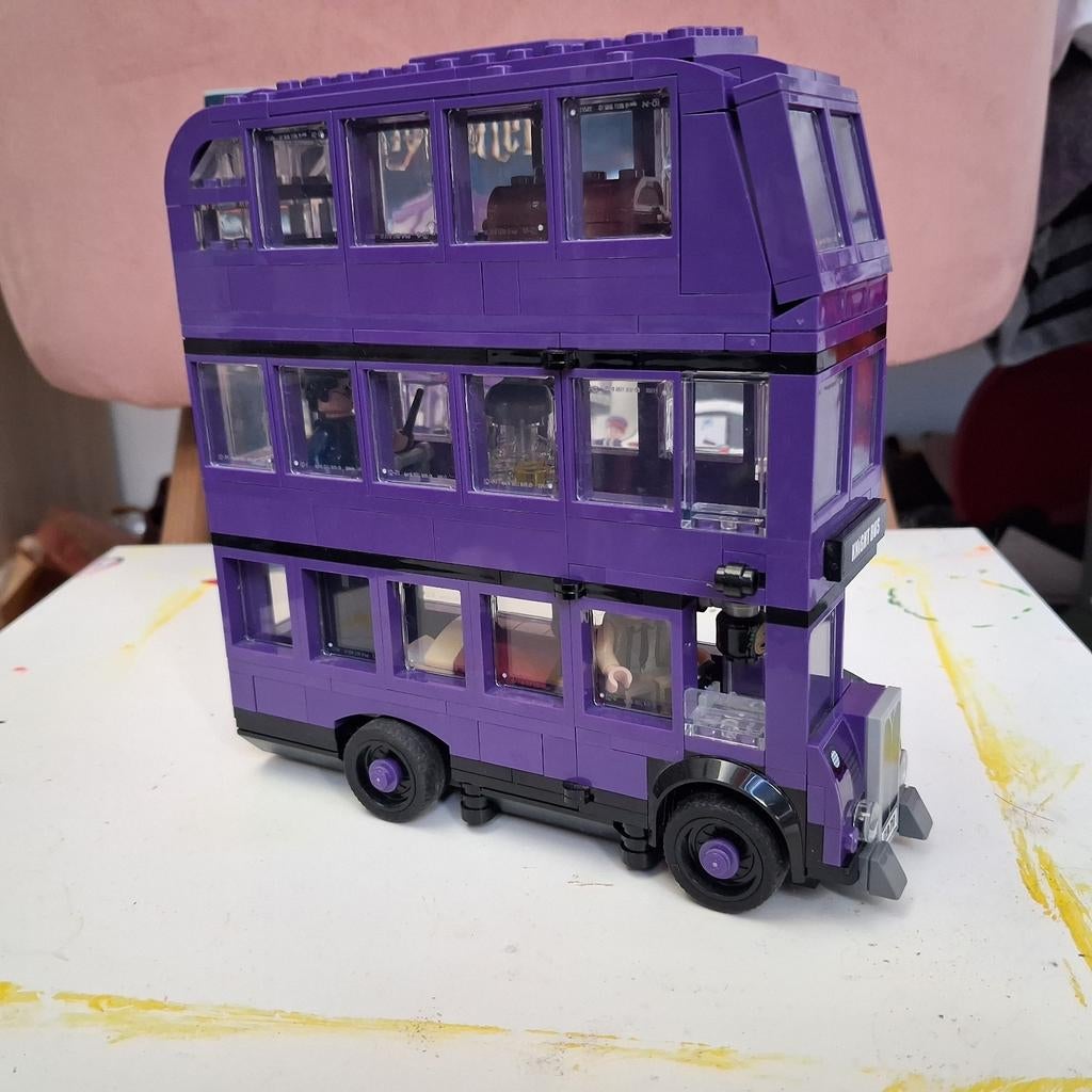 Harry potter set 75957 the knight bus, Ophalen of Verzenden, Zo goed als nieuw, Boek of Poster