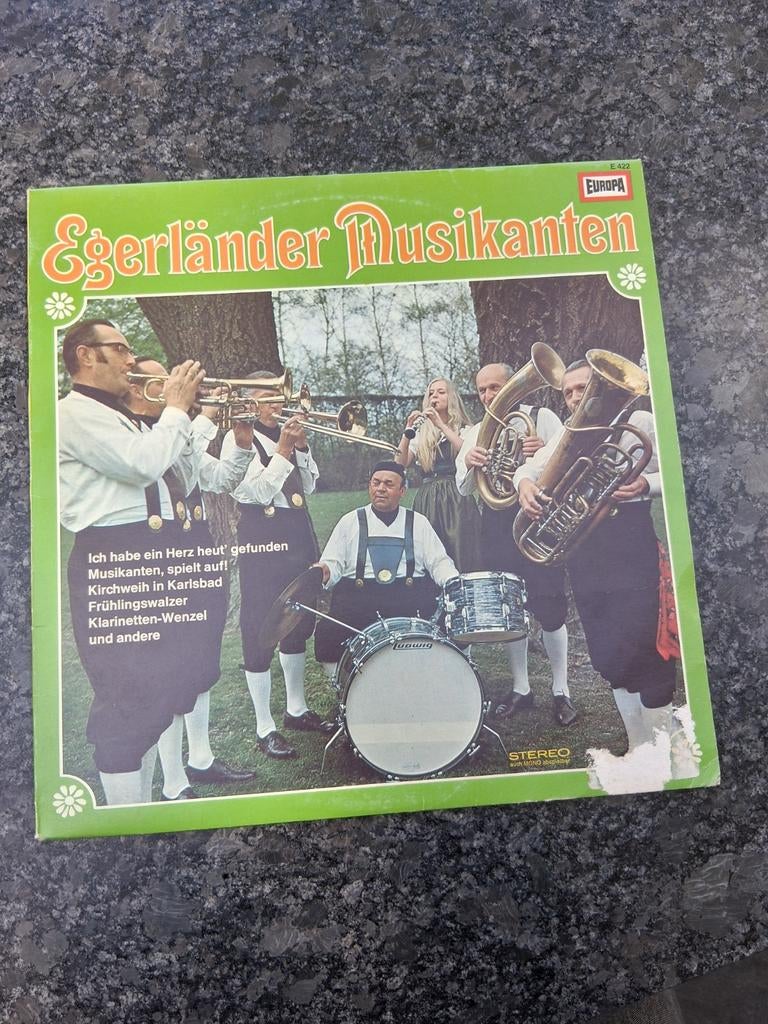 Egerländer Musikanten - Ich habe ein Herz heut' gefunden, Cd's en Dvd's, Ophalen of Verzenden, 1970 - 1979, Gebruikt, 12 inch