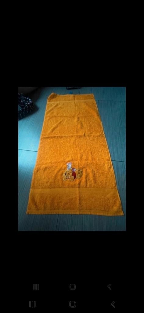 Nieuwe handdoek Disney Winnie de Poeh, Ophalen, Nieuw, Oranje, Handdoek