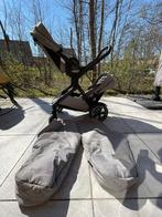 Nuna Demi Next duowagen incl 2 zitjes, voetenzakken, adapter, Gebruikt, Duowagen, Combiwagen, Ophalen