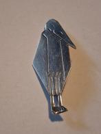 Zilveren broche pelikaan, Ophalen of Verzenden