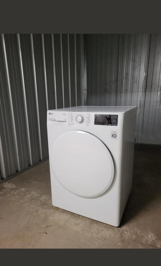 LG RC80U2AV0Q Wasdroger - Zo goed als nieuw!, Witgoed en Apparatuur, Wasdrogers, Ophalen, Zo goed als nieuw, Condens, 85 tot 90 cm