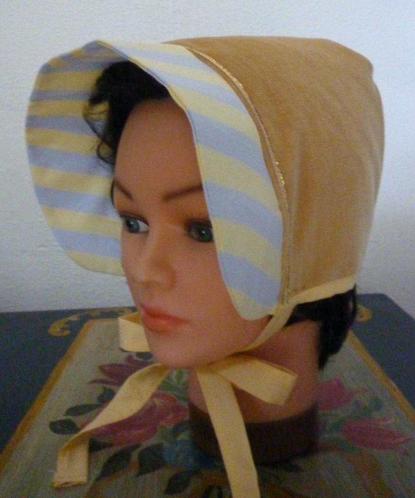 historisch kapje (mutsje) van fluweel, stijl Dickens (nieuw), Kleding | Dames, Ophalen of Verzenden, Nieuw