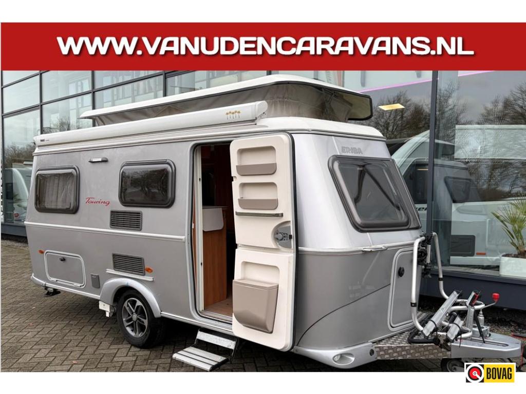 Eriba Touring 542 GT MOVER-LUIFEL-FIETSENREK!, Standaardzit, Bedrijf, Tot en met 3, Schokbreker