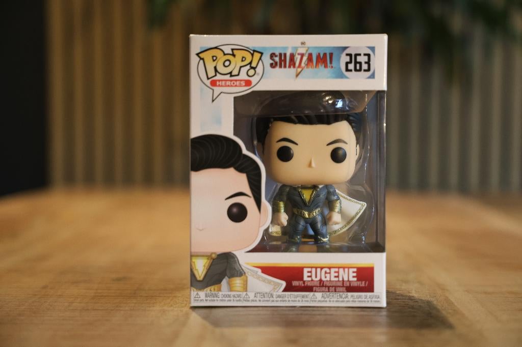 Funko Pop! Heroes: Shazam - Eugene #263, Verzamelen, Ophalen of Verzenden, Nieuw